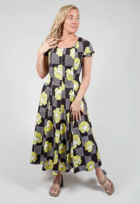 A-Line Dress in Yellow