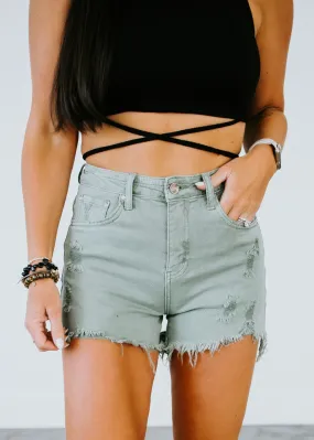 Berlin Distressed Shorts