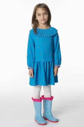 Billieblush Pleated Crepe Girls Dress