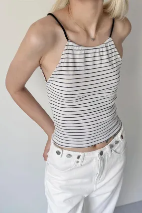 Maya Striped Halter Top