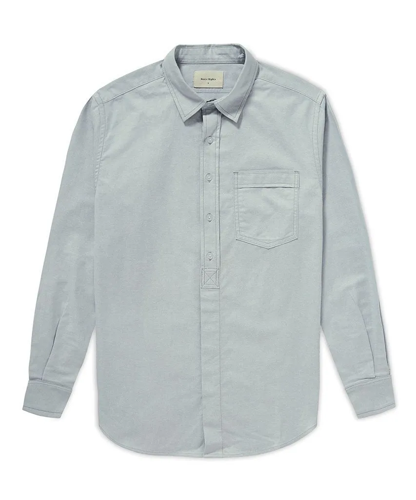 Placket Shirt - Gray