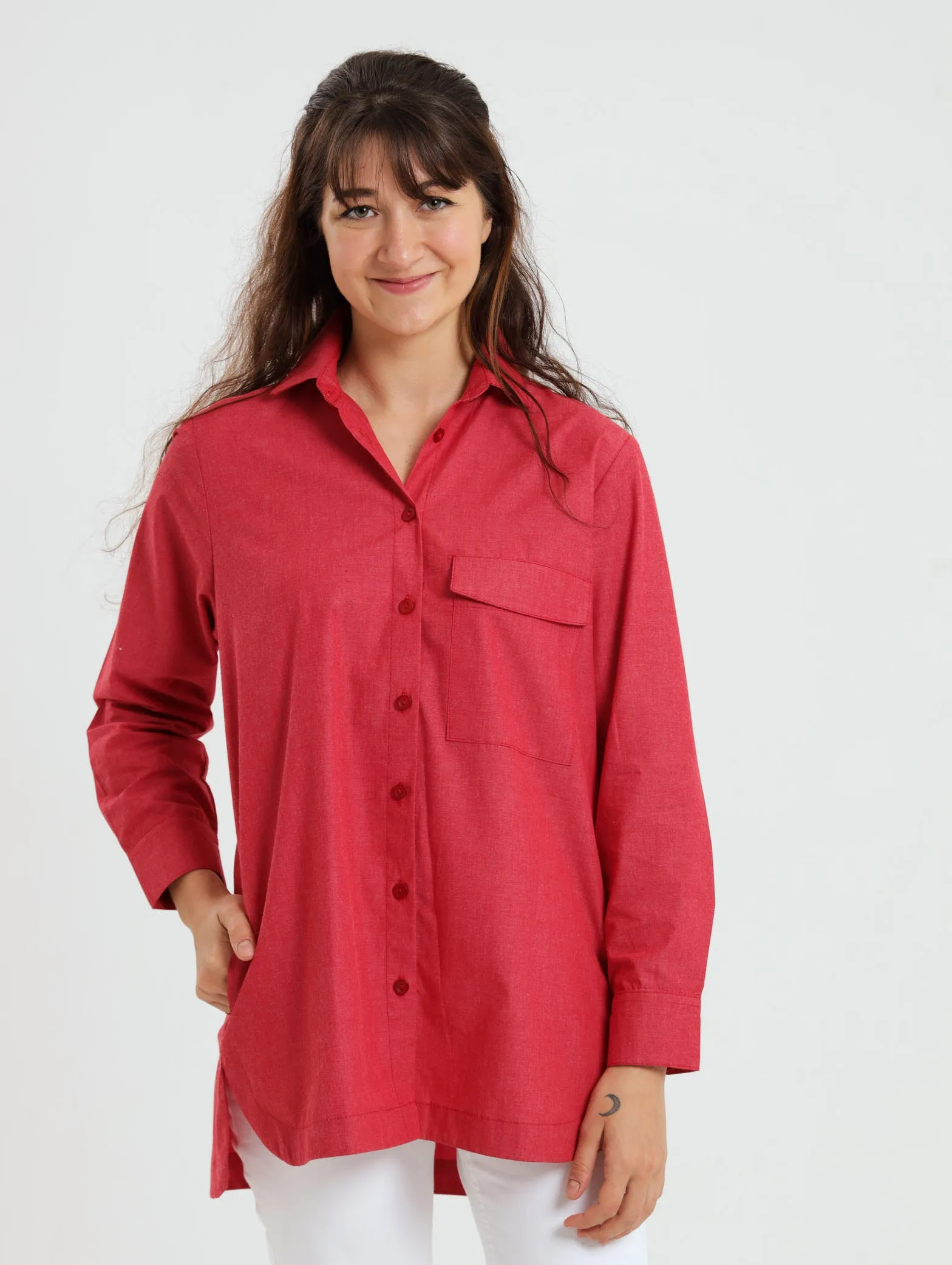 Syringa Shirt- Red